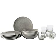 ROSENTHAL MESH COLOURS MOUNTAIN 12 pcs + 6 small glasses - Dish Set