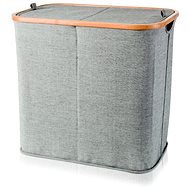 BAMBOO grey 54 × 33 × 50 cm - Laundry Basket