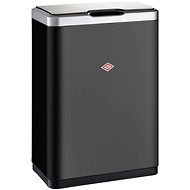 WESCO LOFT MASTER DOUBLE 2 × 20 l, black matt - Contactless Waste Bin