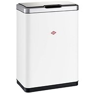 WESCO LOFT MASTER DOUBLE 2 × 20 l, white matt - Contactless Waste Bin