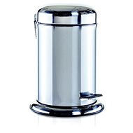 MÖVE PUSH, silver - Rubbish Bin