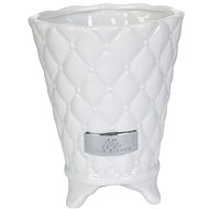 LENE BJERRE Obal na květináč PRECIOUS, 12cm, bílý - Decorative Planter
