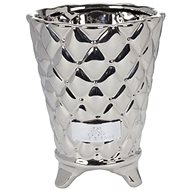 LENE BJERRE Obal na květináč PRECIOUS, 15cm, stříbrný - Decorative Planter