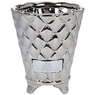 LENE BJERRE Obal na květináč PRECIOUS, 18cm, stříbrný - Decorative Planter