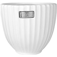 LENE BJERRE Obal na květináč ROSALIE, 16cm, bílý - Decorative Planter