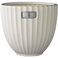 LENE BJERRE Obal na květináč ROSALIE, 16cm, smetanový - Decorative Planter