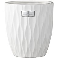 LENE BJERRE Obal na květináč PROTEA, 18cm, bílý - Decorative Planter