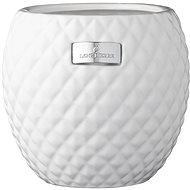 LENE BJERRE Obal na květináč ROSABELLE, 15cm, bílý - Decorative Planter