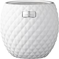 LENE BJERRE Obal na květináč ROSABELLE, 18cm, bílý - Decorative Planter
