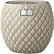 LENE BJERRE Obal na květináč ROSABELLE, 18cm, béžový - Decorative Planter