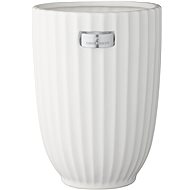 LENE BJERRE Obal na květináč ROSALIE, 24cm, bílý - Decorative Planter