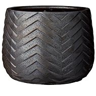 LENE BJERRE Obal na květináč MADGE, 30cm, šedý - Decorative Planter