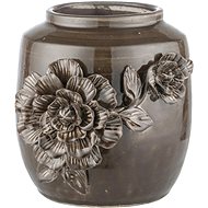 LENE BJERRE Obal na květináč REIKA, 21cm, hnědý - Decorative Planter