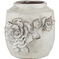 LENE BJERRE Obal na květináč REIKA, 27cm, béžový - Decorative Planter