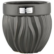 LENE BJERRE Obal na květináč FLAMIA, 16cm, černý - Decorative Planter