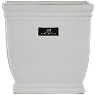 LENE BJERRE Obal na květináč PORTILIA, 18.5cm, bílý - Decorative Planter