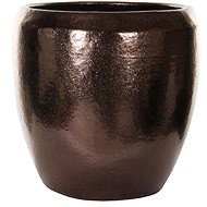 Shishi hnědá metalíza, 39 cm - Decorative Planter