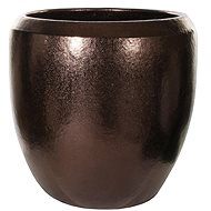 Shishi hnědá metalíza, 50 cm - Decorative Planter