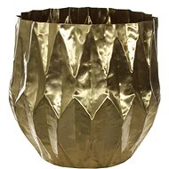 Shishi zlatý prolamovaný, 44 cm - Decorative Planter