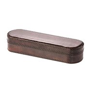Balmuir William kožené pouzdro na pera dark brown - Pencil Case