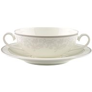VILLEROY & BOCH GRAY PEARL with saucer - Small Bowl