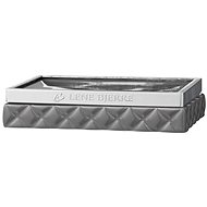LENE BJERRE PORTIA grey - silver, 13 cm - Soap Dish