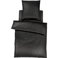 Joop! Cornflower set 80×80 cm and 135×200 cm, black (schwarz) - Bed Linen