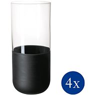 VILLEROY & BOCH Manufacture Rock, for long drink 4 pcs - Glass