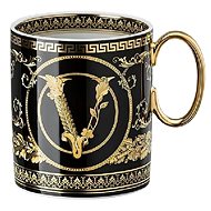 ROSENTHAL VERSACE VIRTUS GALA BLACK Mug with handle - Mug