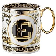 ROSENTHAL VERSACE VIRTUS ALPHABET E Mug with handle - Mug