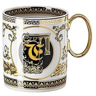 ROSENTHAL VERSACE VIRTUS ALPHABET F Mug with handle - Mug