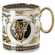 ROSENTHAL VERSACE VIRTUS ALPHABET V Mug with handle - Mug