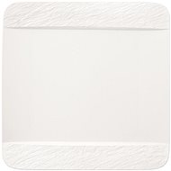 VILLEROY & BOCH MANUFACTURE ROCK BLANC Square, 28 cm - Plate