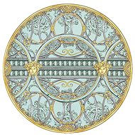 ROSENTHAL VERSACE LA SCALA DEL PALAZZO VERDE, 33 cm - Plate