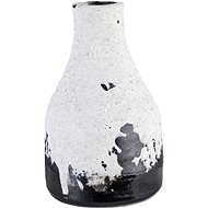 KARA small with white patina 9×15,5 cm - Vase