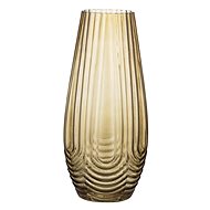 SARAH, height 35 cm, diameter 14 cm, yellow-gold - Vase