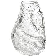 Glass with pattern 22 cm clear - Vase
