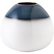 Low blue and white from the LAVE HOME collection - Vase