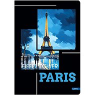 LASTVA Metropolis A4 Lined Notebook, 96 sheets, Paris - Notepad