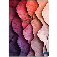 LASTVA Notizbuch A4 liniert, 96 Blatt, Waves 4 - Notizblock