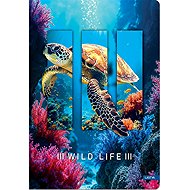 LASTVA A5 Lined Notebook, 96 Sheets, Wild life, Turtle - Notepad