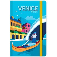 LASTVA A6 Ruled Notebook, 96 Sheets, Travel, Venice - Notepad