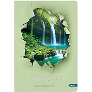 LASTVA A5 Lined Notebook, 96 Sheets, Landscape 4 - Notepad