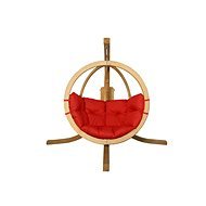 Sofie hanging armchair with stand - red - Hanging Chair