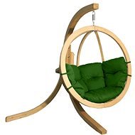 Sofie hanging armchair with stand - green - Hanging Chair