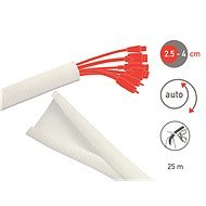 LABEL THE CABLE LTC PRO 5120 CABLE TUBE WHITE 25m - Cable Organiser