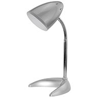 Avide Table lamp E27 silver with C-shaped base - Table Lamp