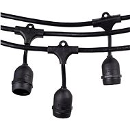 Spectrum Led Outdoor light chain for 10 E27 bulbs, length 5m - Light Chain