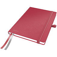 LEITZ Complete A5, Hardcover, liniert, rot - Notizblock