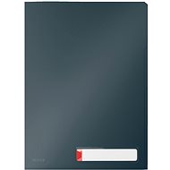 Leitz Cozy A4, PP, Non-transparent, Grey, 3 pcs - Document Folder